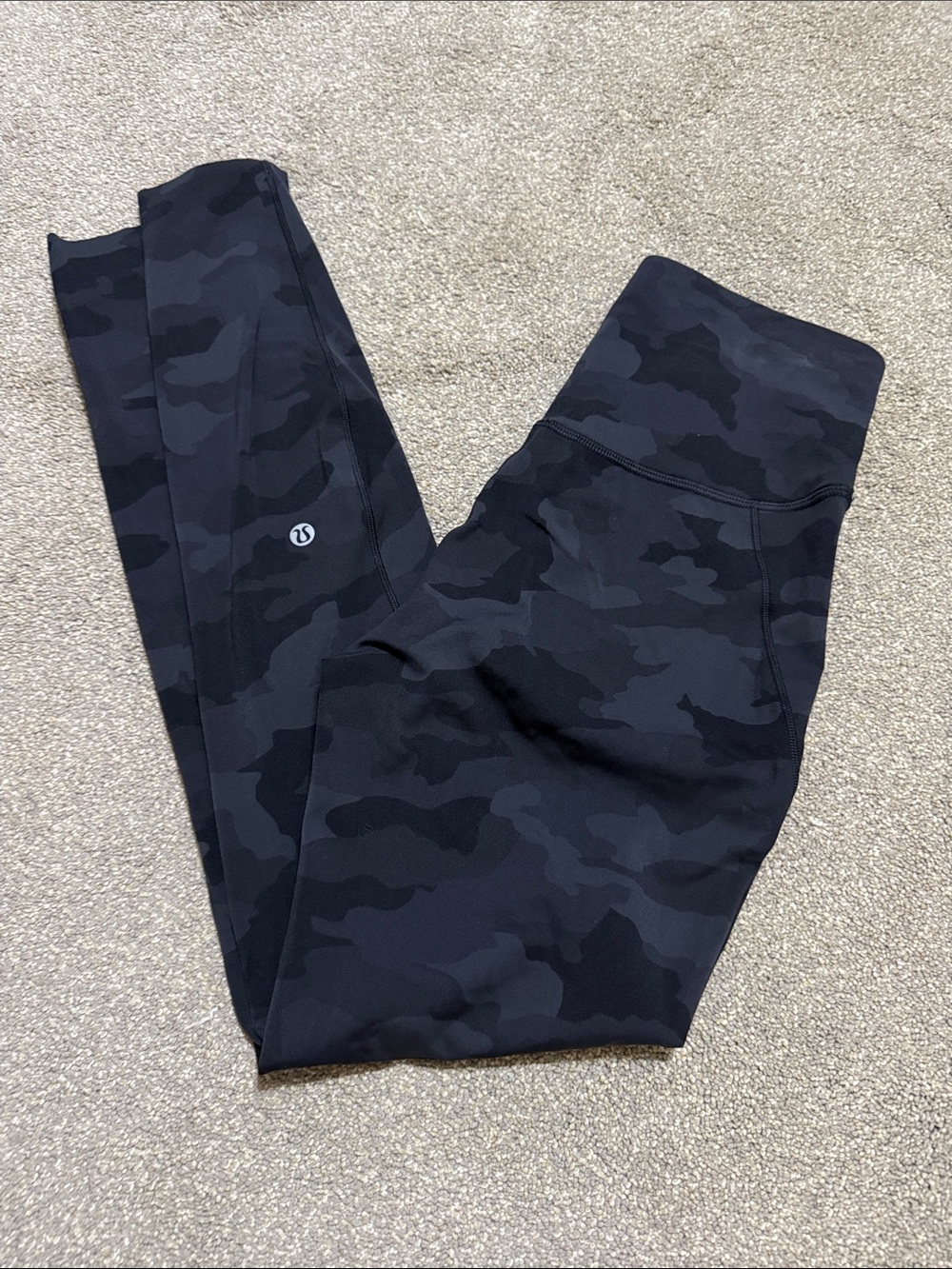 Lululemon Black Camo tights